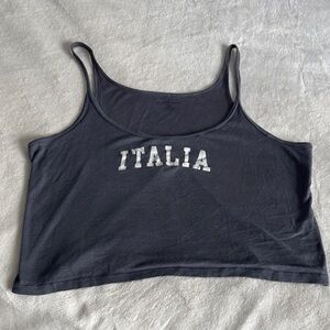 Brandy Melville Italia Blue Tank Top
